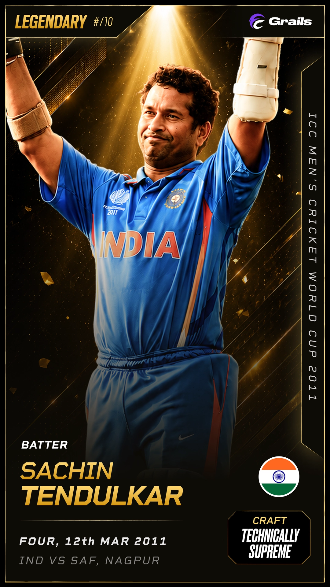 Sachin Tendulkar - Legendary