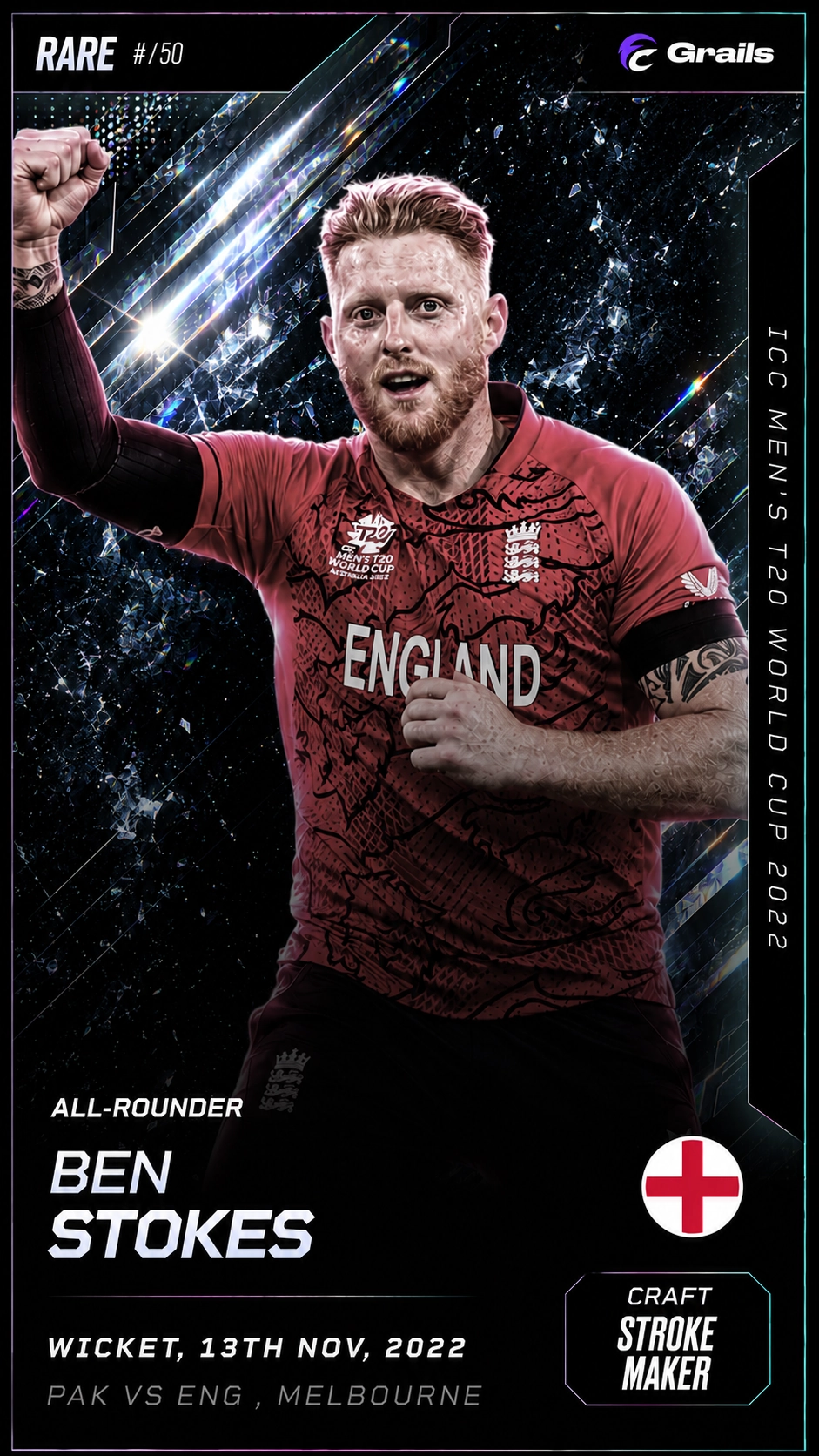 Ben Stokes - Rare