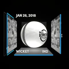 Digital Collectible For Abhishek Sharma's Wicket At The 2018 ICC Under-19 Men’s Cricket World Cup