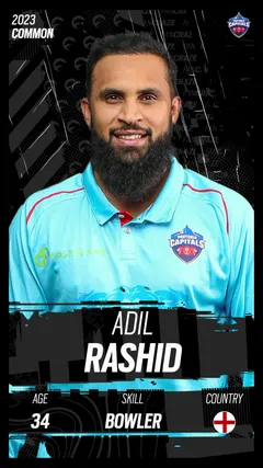 Adil Rashid Collectible Surface Thumbnail
