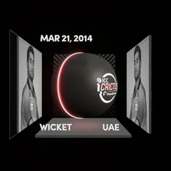 Digital Collectible For Ahmed Raza's Wicket At The 2014 ICC Men’s T20 World Cup