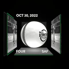 Digital Collectible For Aiden Markram's Four At The 2022 ICC Men's T20 WC