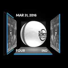 Digital Collectible For Ajinkya Rahane's Four At The 2016 ICC Men's T20 WC