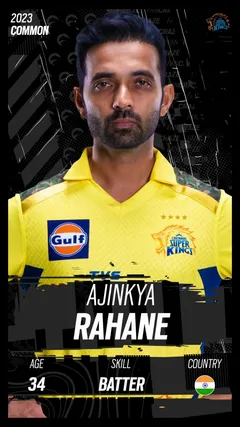 Ajinkya Rahane Collectible Surface Thumbnail
