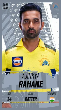 Ajinkya Rahane Collectible Surface Thumbnail