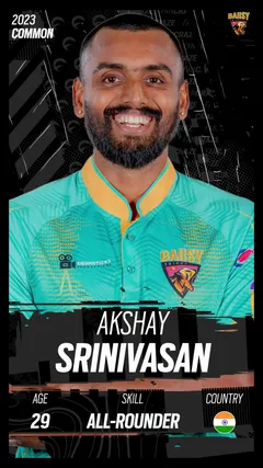 Akshay Srinivasan Collectible Surface Thumbnail
