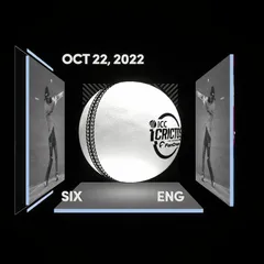 Digital Collectible For Alex Hales's Six At The 2022 ICC Men's T20 World Cup