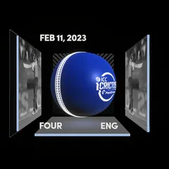 Digital Collectible For Alice Capsey's Four At The 2023 ICC Women's T20 World Cup.