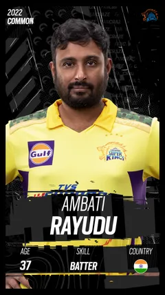 Ambati Rayudu Collectible Surface Thumbnail