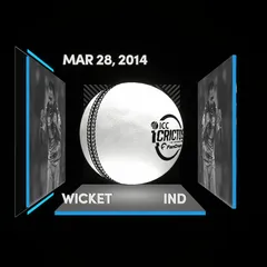 Digital Collectible For Amit Mishra's Wicket At The 2014 ICC Men’s T20 World Cup