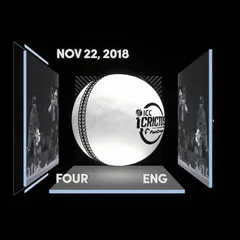 Digital Collectible For Amy Jones's Four At The 2018 ICC Women's T20 World Cup.