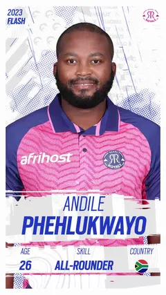 Andile Phehlukwayo Collectible Surface Thumbnail