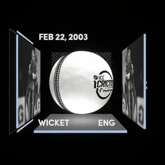 Digital Collectible For Andrew Flintoff's Wicket At The 2003 ICC Men’s Cricket World Cup