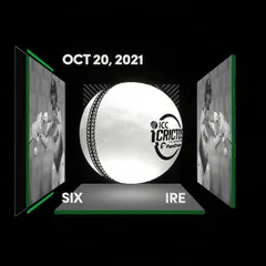 Digital Collectible For Andy Balbirnie's Six At The 2021 ICC Men’s T20 World Cup