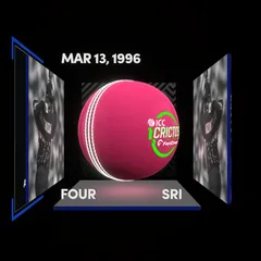 Digital Collectible For Aravinda De Silva's Four At The 1996 ICC Men's Cricket World Cup