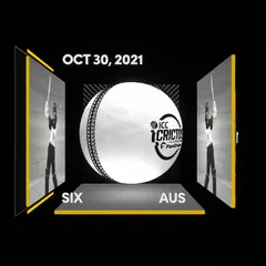 Digital Collectible For Ashton Agar's Six At The 2021 ICC Men's T20 World Cup