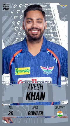 Avesh Khan Collectible Surface Thumbnail