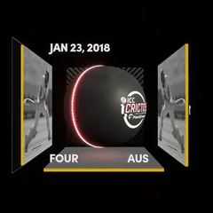 Digital Collectible For Baxter Holt's Four At The 2018 ICC Under-19 Men’s Cricket World Cup