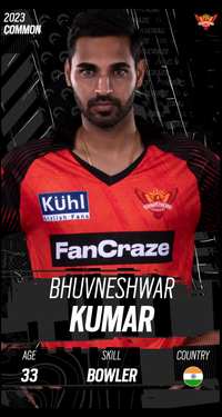 Bhuvneshwar Kumar Collectible Surface Thumbnail