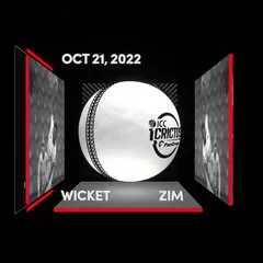Digital Collectible For Blessing Muzarabani's Wicket At The 2022 ICC Men's T20 World Cup
