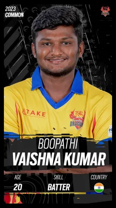 Boopathi Vaishna Kumar Collectible Surface Thumbnail