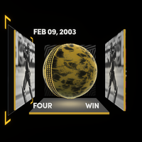 Digital Collectible For Brian Lara's Four At The 2003 ICC Men's Cricket World Cup