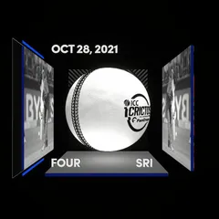 Digital Collectible For Chamika Karunaratne's Four At The 2021 ICC Men’s T20 World Cup