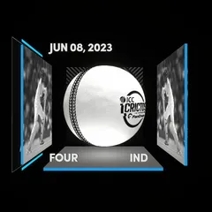 Digital Collectible For Cheteshwar Pujara's Four At The 2023 ICC Men’s World Test Championship