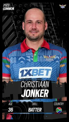 Christiaan Jonker Collectible Surface Thumbnail