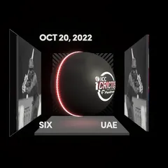 Digital Collectible For Chundangapoyil Rizwan's Six At The 2022 ICC Men's T20 World Cup