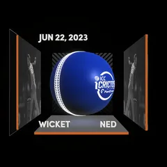 Digital Collectible For Clayton Floyd's Wicket At The 2023 ICC Men's Cricket World Cup Qualifier