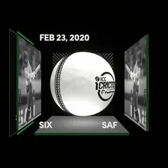 Digital Collectible For Dane van Niekerk's Six At The 2020 ICC Women's T20 World Cup