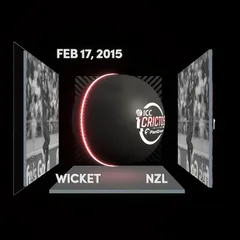 Digital Collectible For Daniel Vettori Wicket At The 2015 ICC Men's Cricket World Cup