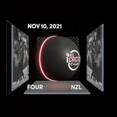 Digital Collectible For Daryl Mitchell's Four At The 2021 ICC Men's T20 WC