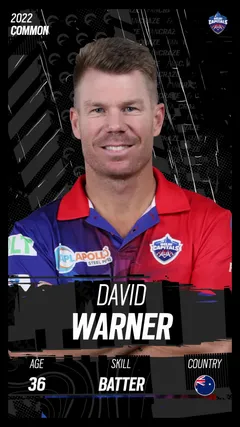 David Warner Collectible Surface Thumbnail