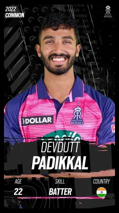 Devdutt Padikkal Collectible Surface Thumbnail