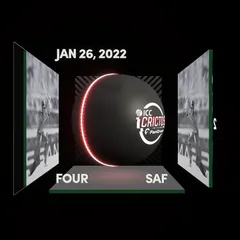 Digital Collectible For Dewald Brevis's Four At The 2022 ICC U-19 Men's CWC