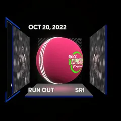 Digital Collectible For Dhananjaya Desilva's Run Out At The 2022 ICC Men's T20 World Cup