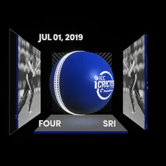 Digital Collectible For Dimuth Karunaratne's Four At The 2019 ICC Men's Cricket World Cup
