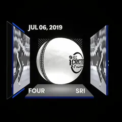 Digital Collectible For Dimuth Karunaratne's Four At The 2019 ICC Men's Cricket World Cup
