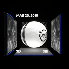 Digital Collectible For Dinesh Chandimal's Six At The 2016 ICC Men's T20 World Cup