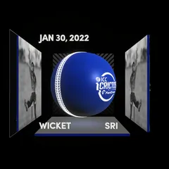 Digital Collectible For Dunith Wellalage's Wicket At The 2022 ICC Under-19 Men’s Cricket World Cup