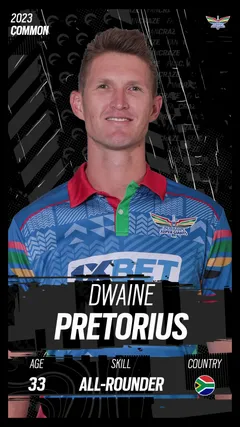 Dwaine Pretorius Collectible Surface Thumbnail