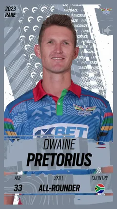 Dwaine Pretorius Collectible Surface Thumbnail