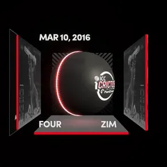 Digital Collectible For Elton Chigumbura's Four At The 2016 ICC Men's T20 World Cup