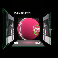 Digital Collectible For Faf du Plessis's Six At The 2011 ICC Men's CWC