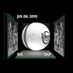 Digital Collectible For Faf du Plessis's Six At The 2019 ICC Men's CWC