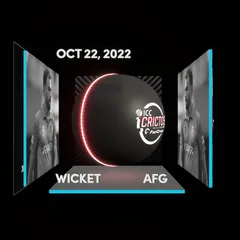 Digital Collectible For Farid Ahmad Malik's Wicket At The 2022 ICC Men's T20 World Cup