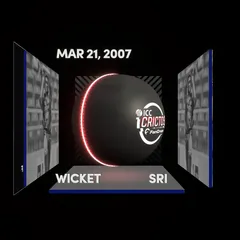 Digital Collectible For Farveez Maharoof's Wicket At The 2007 ICC Men's Cricket World Cup