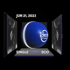 Digital Collectible For George Munsey's Single At The 2023 ICC Men's Cricket World Cup Qualifier
